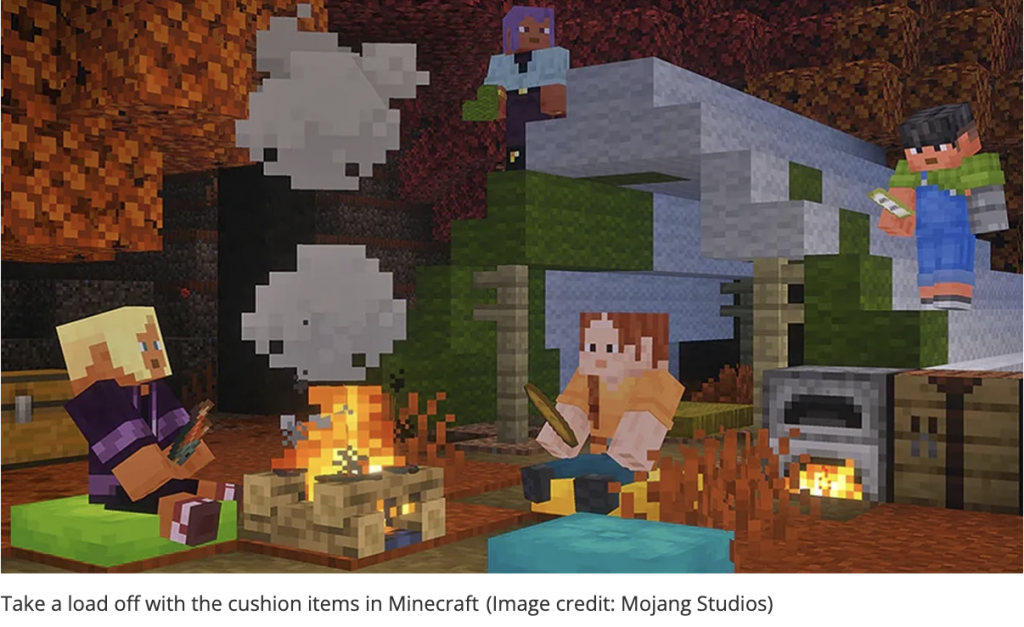 Minecraft Preview 26.40.30 porta cuscini e nuovi letti