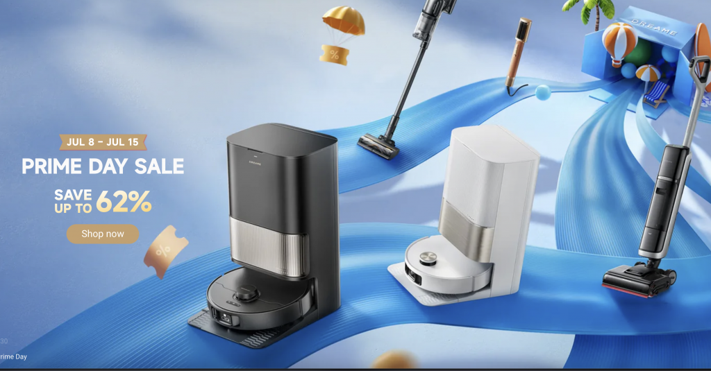 Offerte Dreame per il Prime Day 2025