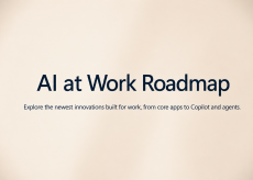 Microsoft rinomina la roadmap in “AI at Work”, ma non tutto è AI