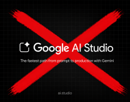 Google cancella l’app AI Studio prima del debutto