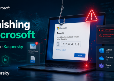 Phishing Microsoft: nuovo allarme di Kaspersky