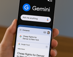 Gemini split-screen arriva sugli smartphone