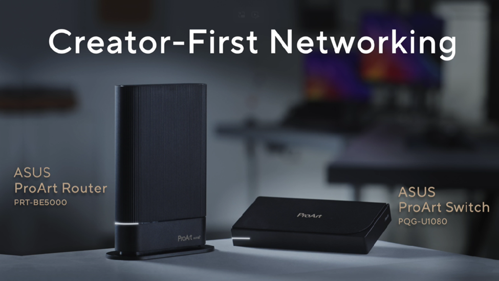 ASUS ProArt porta WiFi 7 negli studi creativi