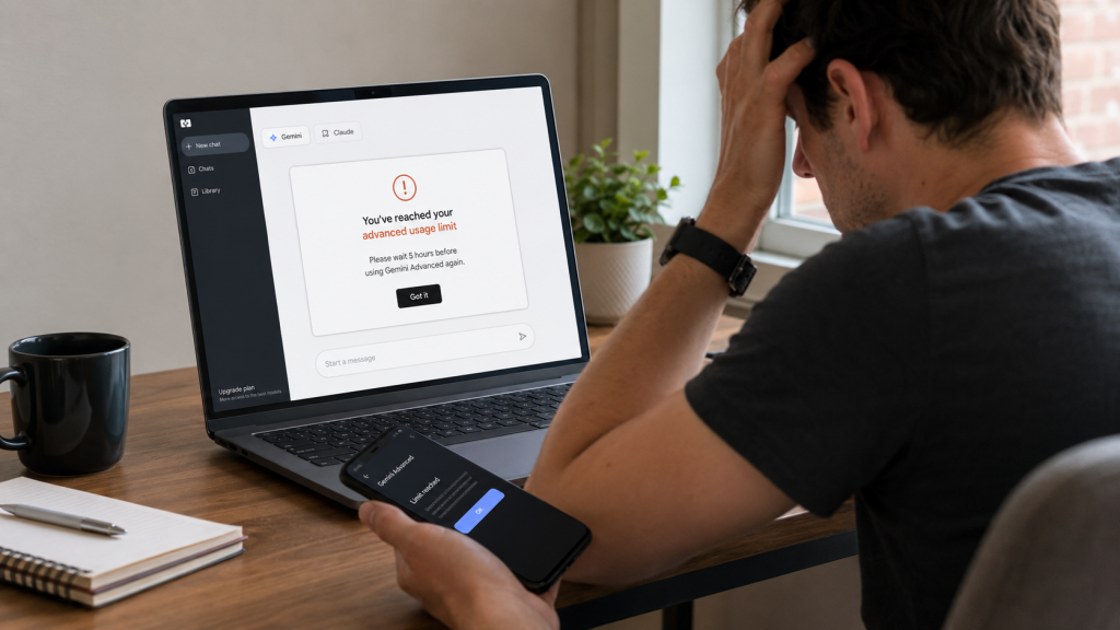 Limiti Gemini: Google copia il difetto peggiore di Claude