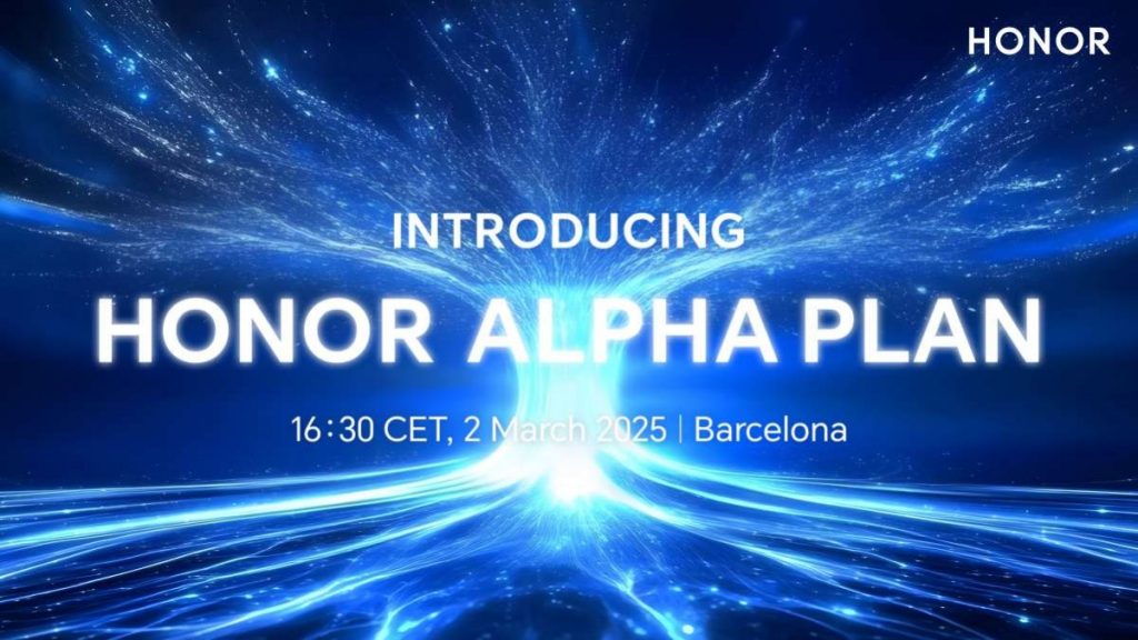 Honor annuncerà il Piano Alpha al MWC di Barcellona