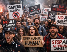 Giochi e AI: proteste che cancellano progetti