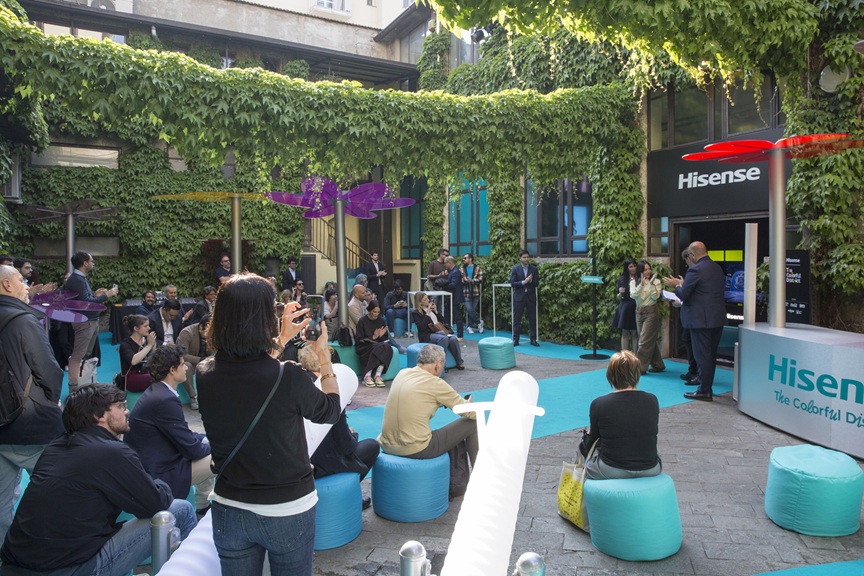 The Colorful District: Hisense al Fuorisalone 2026
