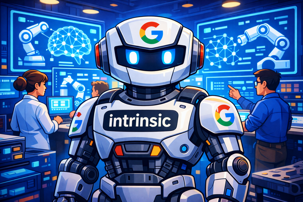 Intrinsic: Google lo integra e fa una svolta per la physical AI