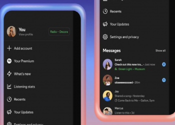 Spotify porta attività ascolto e Jam in Messaggi
