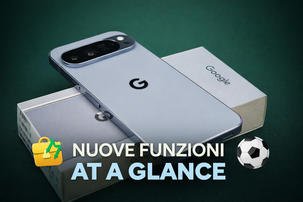 Pixel At a Glance: arrivano Sport e Borsa