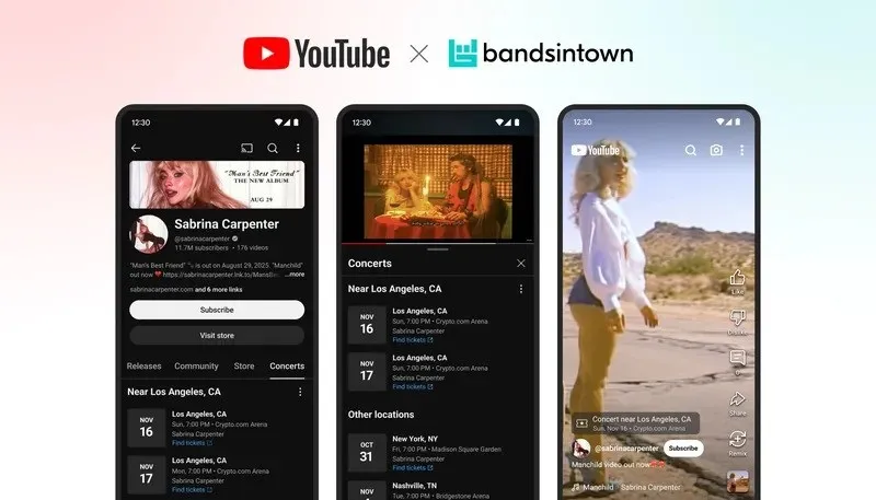 YouTube Music festeggia 10 anni con playlist "taste match" e avvisi sui concerti