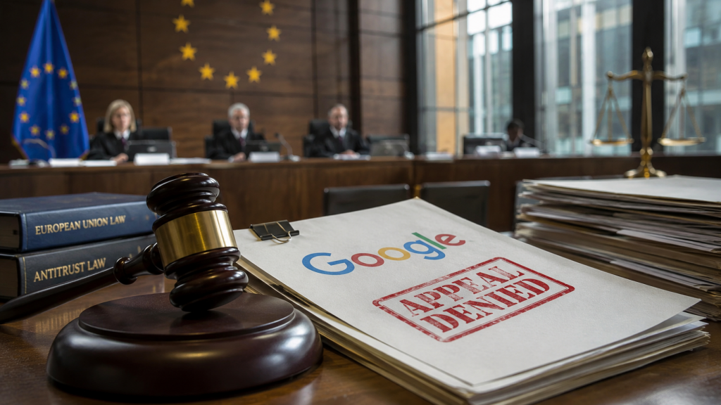 Google antitrust UE: confermata la multa miliardaria