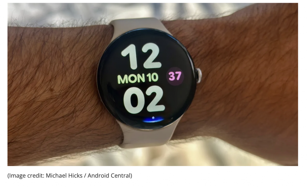 Bug Wear OS 6: watch face con effetto ghosting