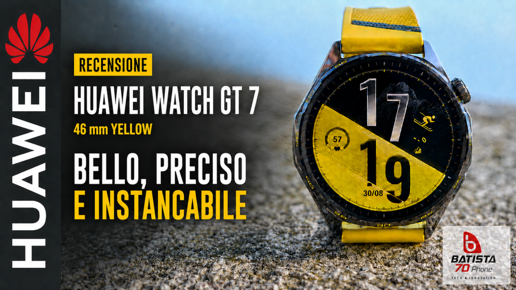 Recensione HUAWEI WATCH GT 7: bello, preciso e instancabile