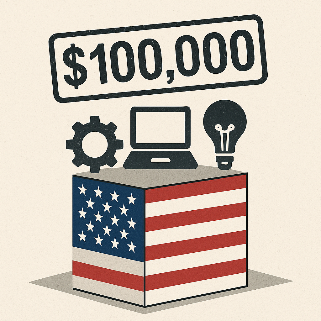 Trump impone una tariffa da $100.000 all’anno per i visti H-1B