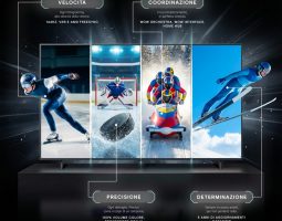 Con LG, gli sport invernali entrano in salotto