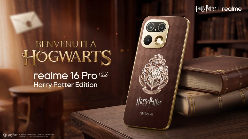 realme 16 Pro Harry Potter Edition: magia, pelle e Hogwarts