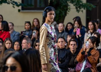 Francesca Liberatore alla Milano Fashion Week in collaborazione con Sony