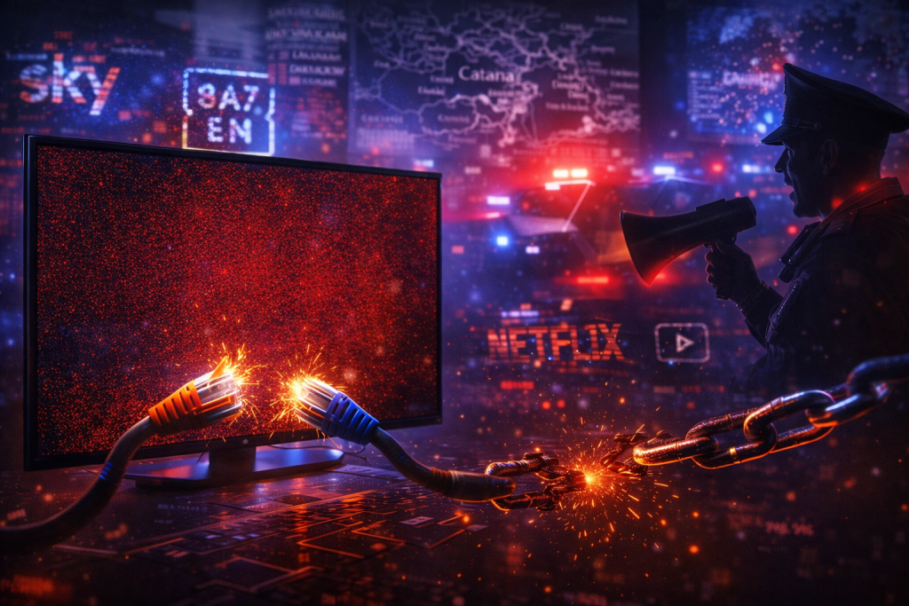Operazione Switch Off smantellato l’impero IPTV che rubava milioni a Sky e Netflix