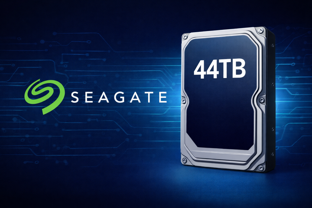 Seagate 44 TB: record importante con Mozaic 4+