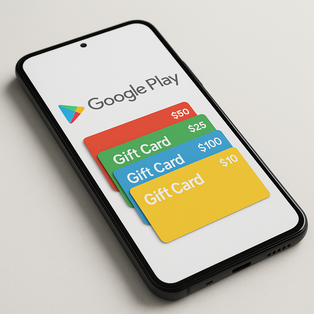 Gift card digitali Google Play