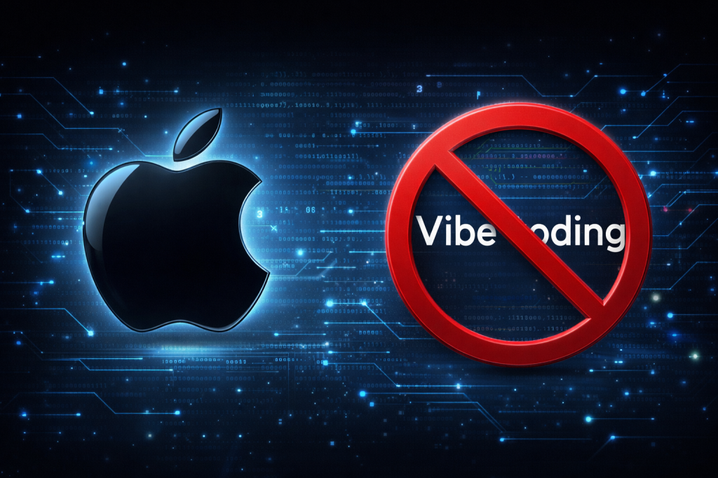 Apple vibe coding: freno progressivo alle app