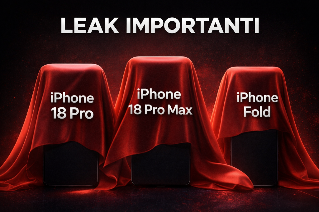 iPhone 18 Pro, Pro Max e iPhone Fold: leak importanti