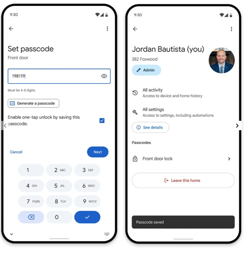 Nest x Yale Lock ora passa a Google Home