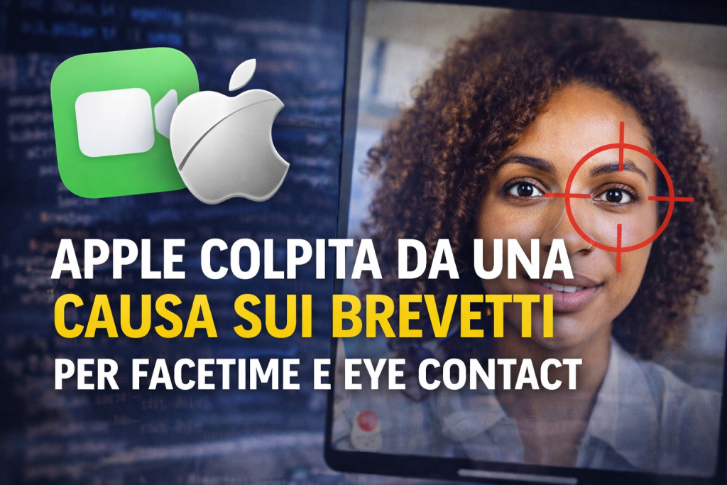 Apple colpita da un’altra causa sui brevetti per FaceTime