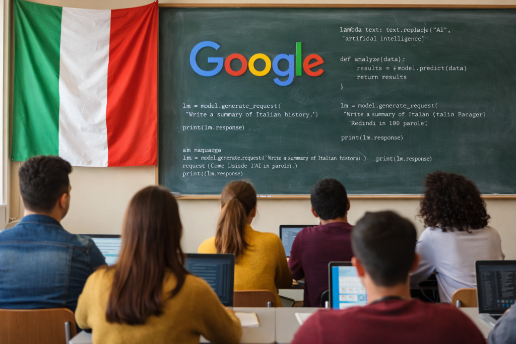 Google AI Italia: competenze, formazione e ricerca