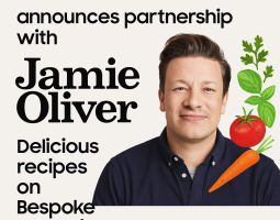 Samsung e Jamie Oliver: cucinare con Bespoke AI è più facile e gustoso
