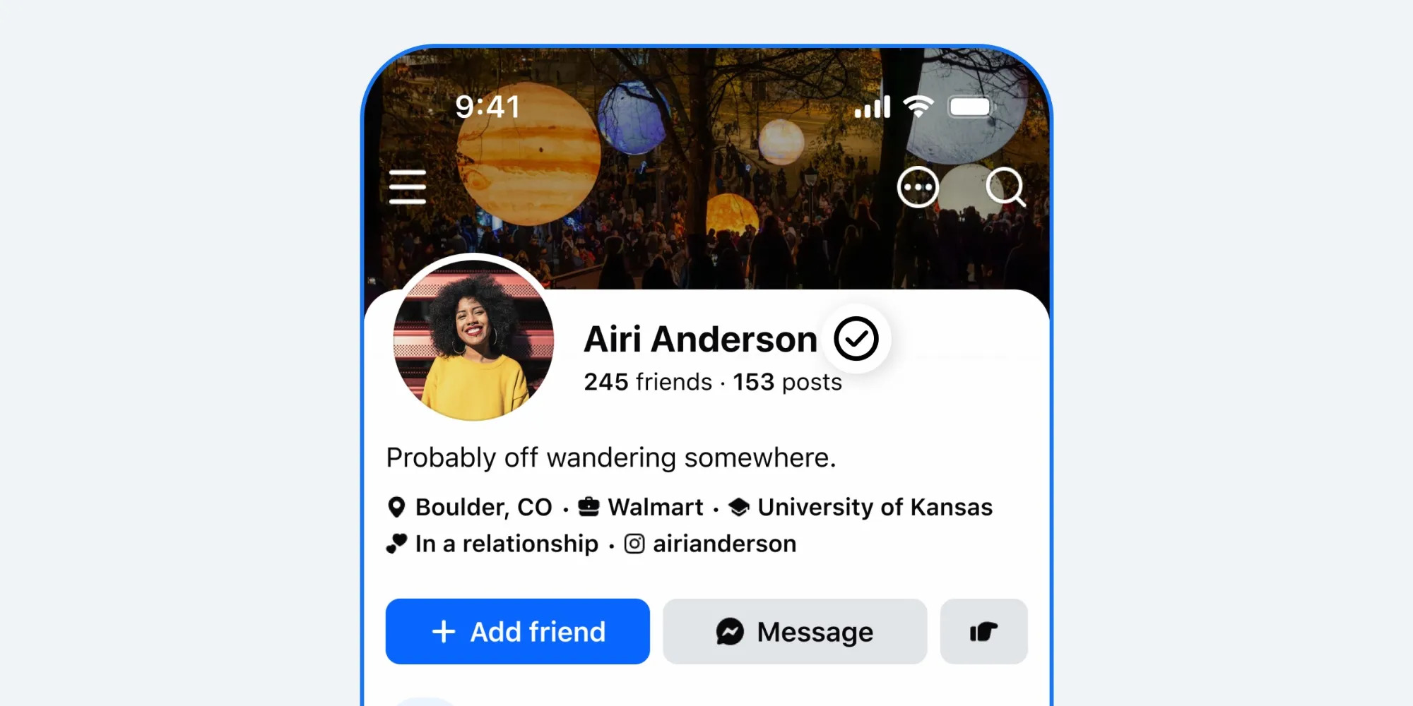 Facebook Verified usa il volto contro profili falsi e AI