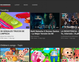 YouTube app TV cambia la sua sidebar