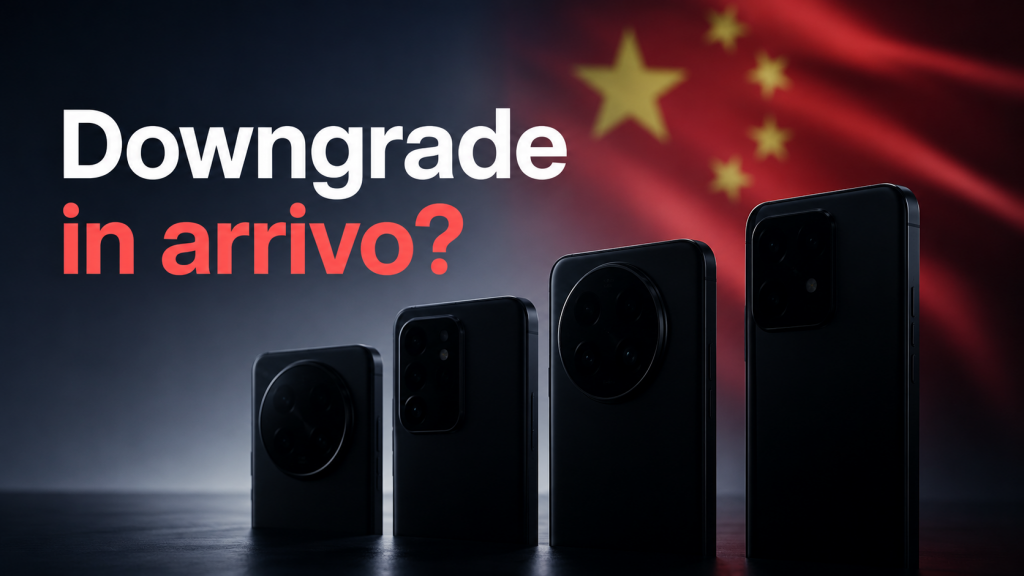 Flagship base cinesi: arriva il downgrade