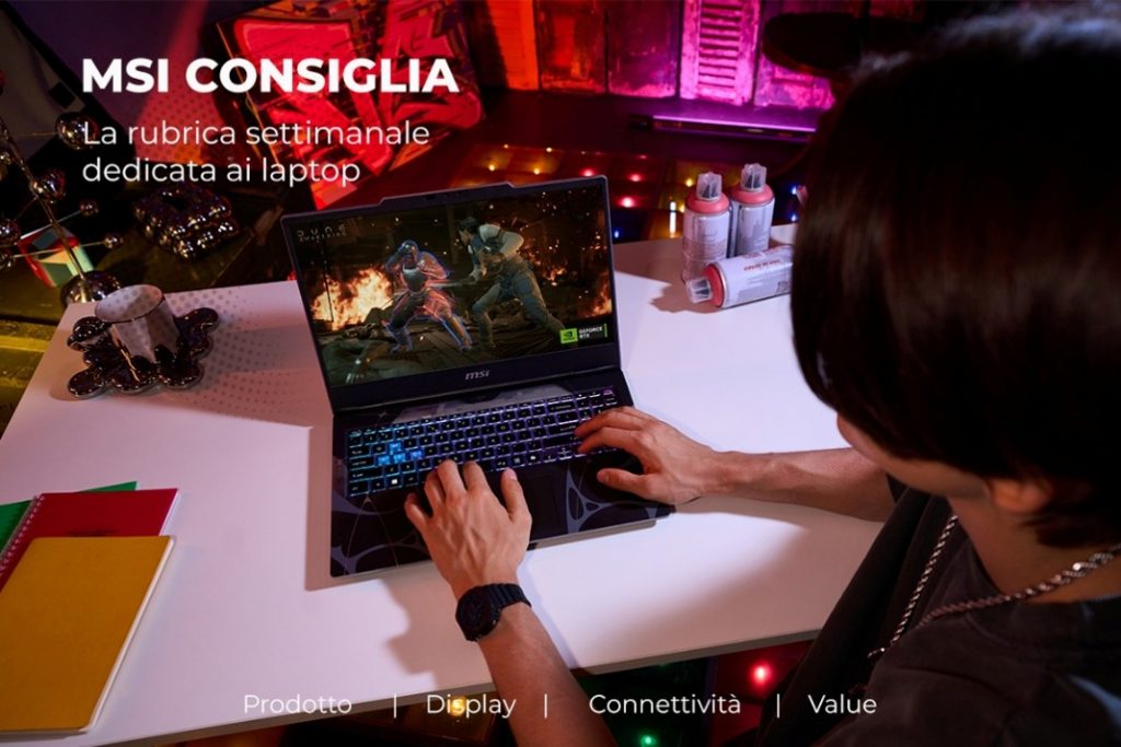 MSI Cyborg 15 entra nella rubrica MSI Consiglia