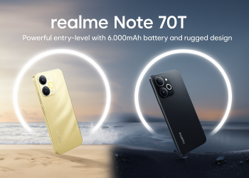 Realme Note 70T è ufficiale