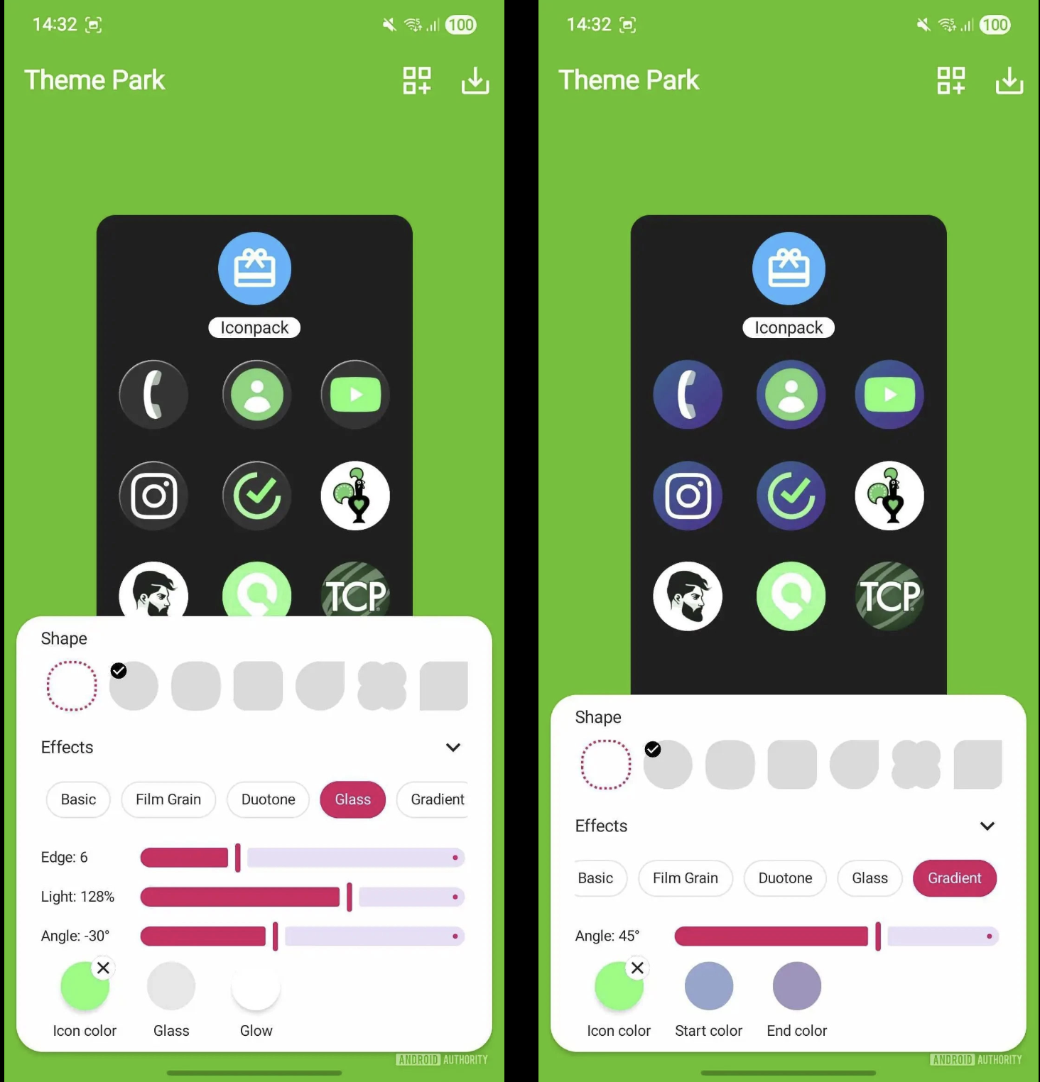 Anche Samsung si fa “di vetro” con il nuovo effetto glass in Theme Park