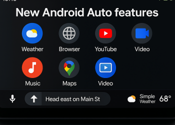Android Auto si espande: in arrivo app meteo, browser e video