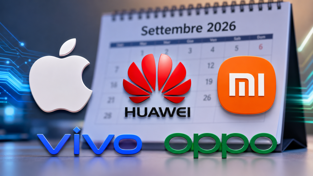 Flagship settembre 2026: cinque colossi allo scontro