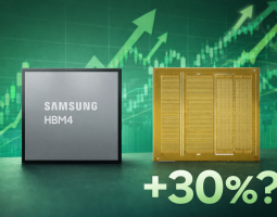 Samsung HBM4: rialzo prezzi fino al 30%