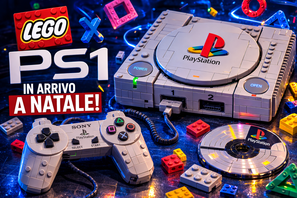 LEGO PS1: il set potrebbe arrivare a Natale