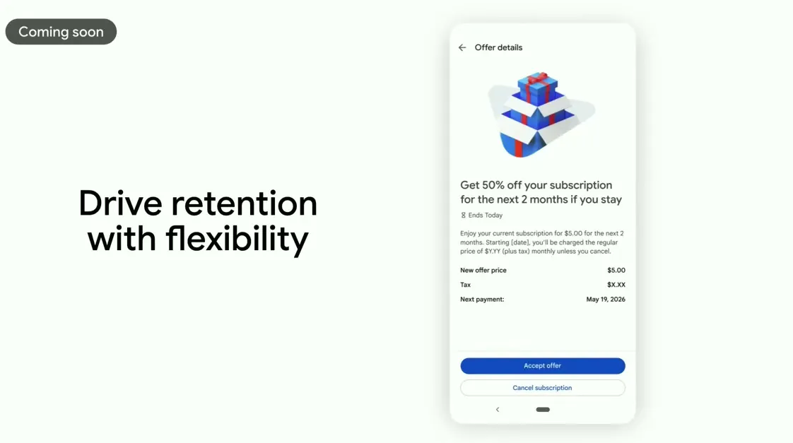 Play Store abbonamenti: disdetta con alternative