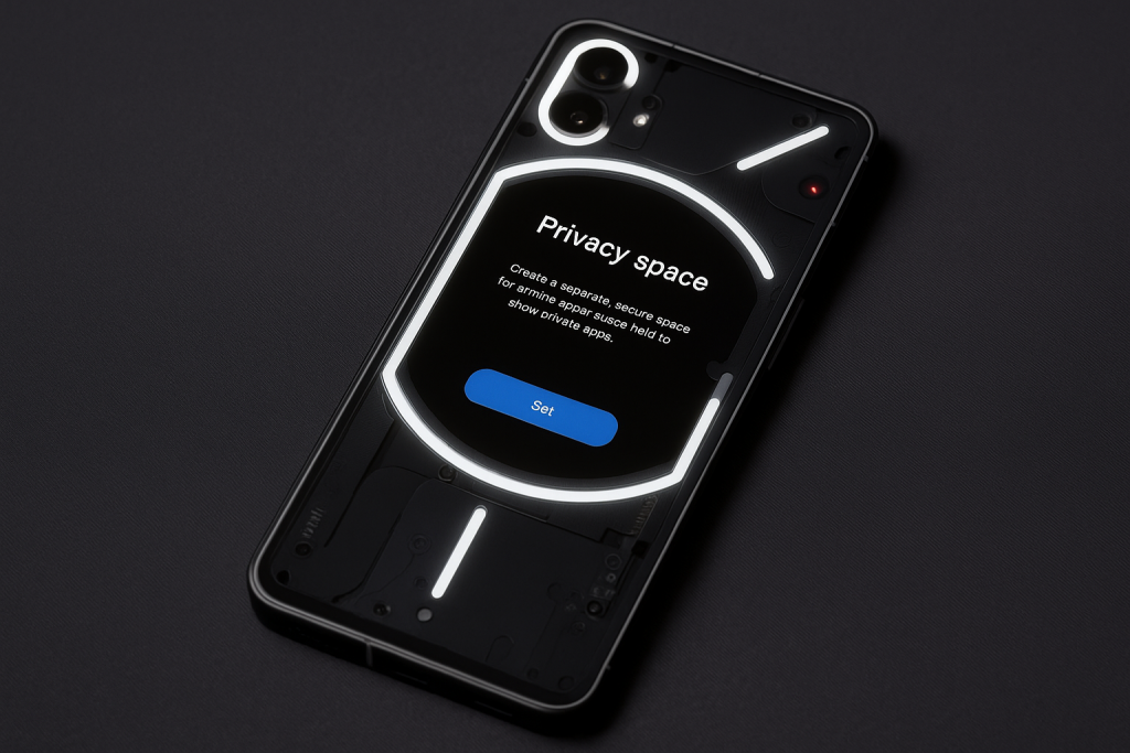 Nothing Phone (1): arriva Private Space con l’ultimo grande aggiornamento