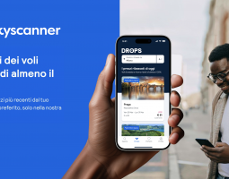 Skyscanner lancia DROPS: scopri le migliori offerte
