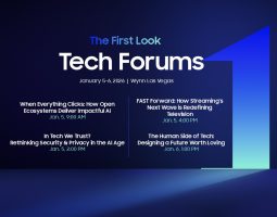 Samsung Tech Forum al CES 2026 : IA , design , casa, e altro