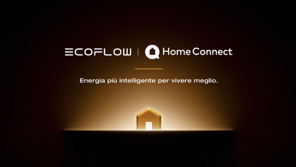 EcoFlow annuncia la partnership con Home Connect