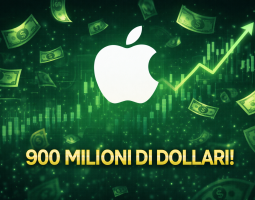 Apple ricavi AI: 900 milioni dollari solo con app