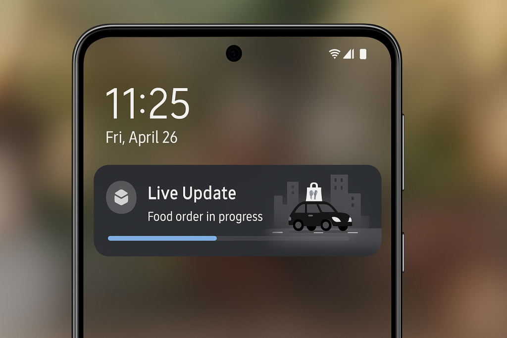 One UI 8 porta le Live Notifications anche alle app di terze parti