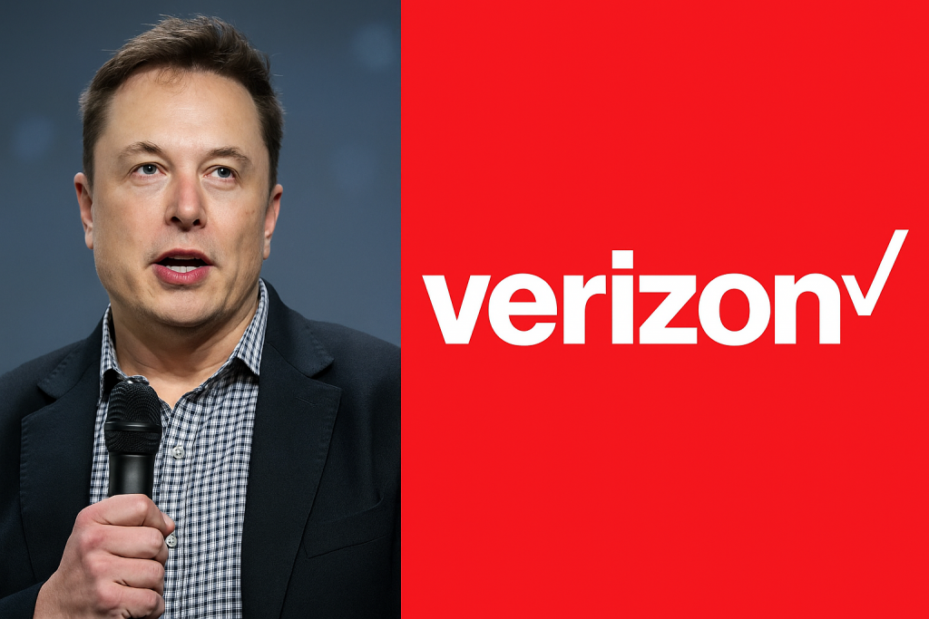 elon musk verizon