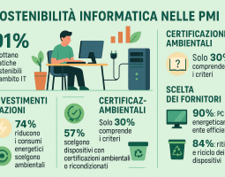 Il lavoro digitale impatta l’ambiente: la sfida green delle PMI italiane